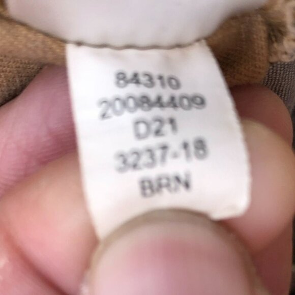 Duluth Mens Pants Size 40x30 Slim Fit Flex Ballroom Khaki Straight Casual Tan - Picture 12 of 16